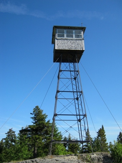 The View Of The South End Of Allagash Lake From The Tower # Msn 