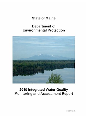 Picture: cover of draft 305(b) report