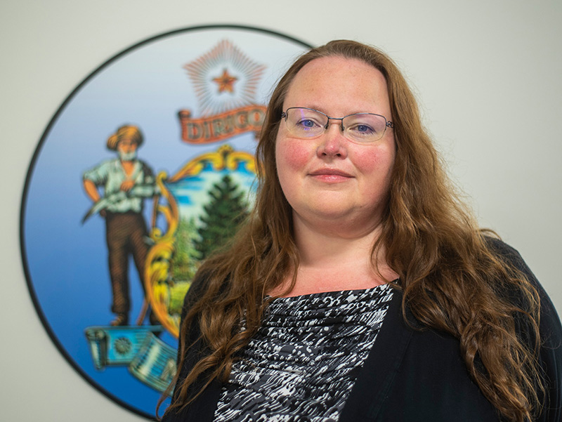 This is a picture of Suzan McKechnie, Director of the Bureau of Unemployment Compensation.