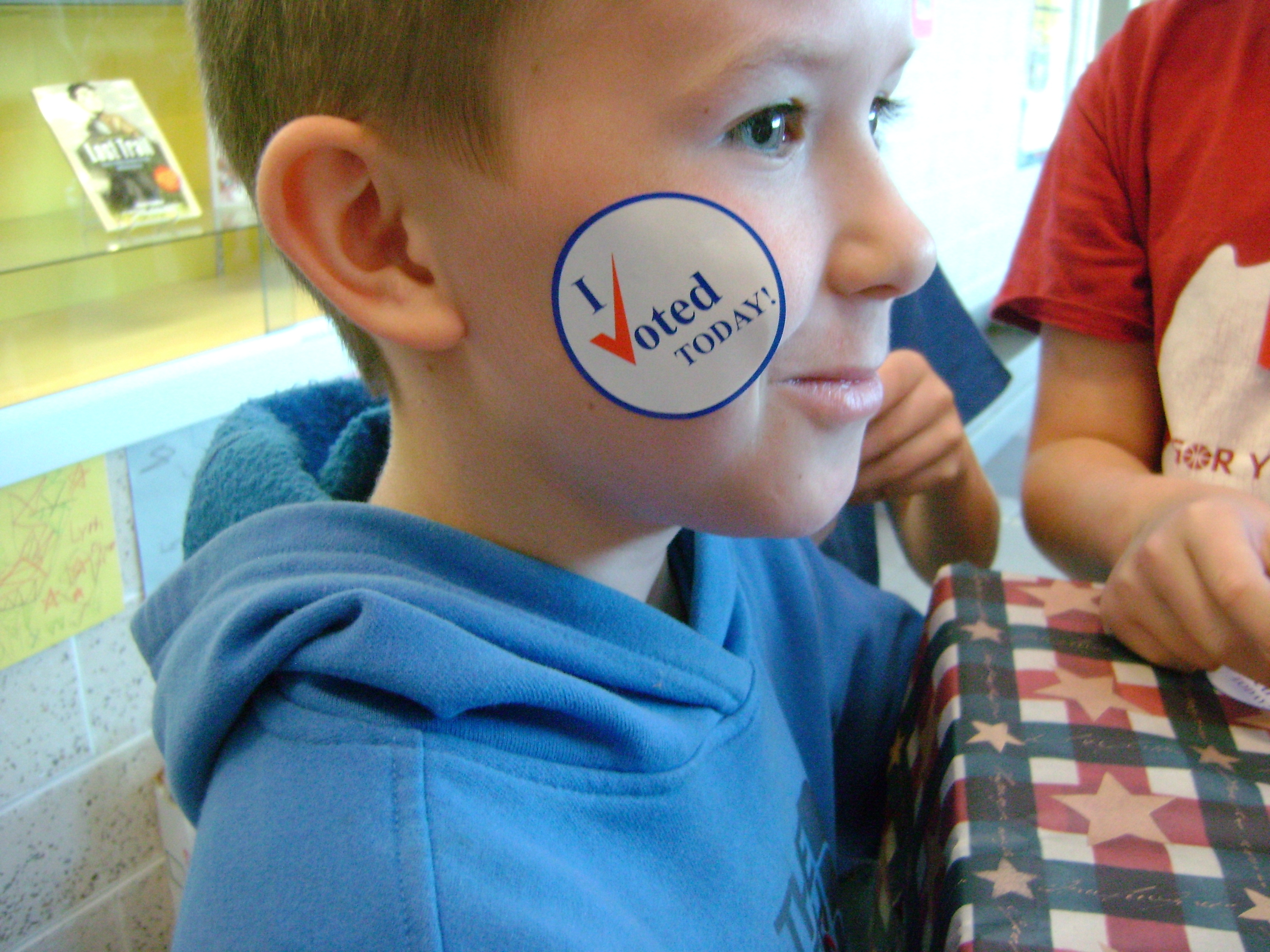Photo of Ellsworth ES and MS Mock Election