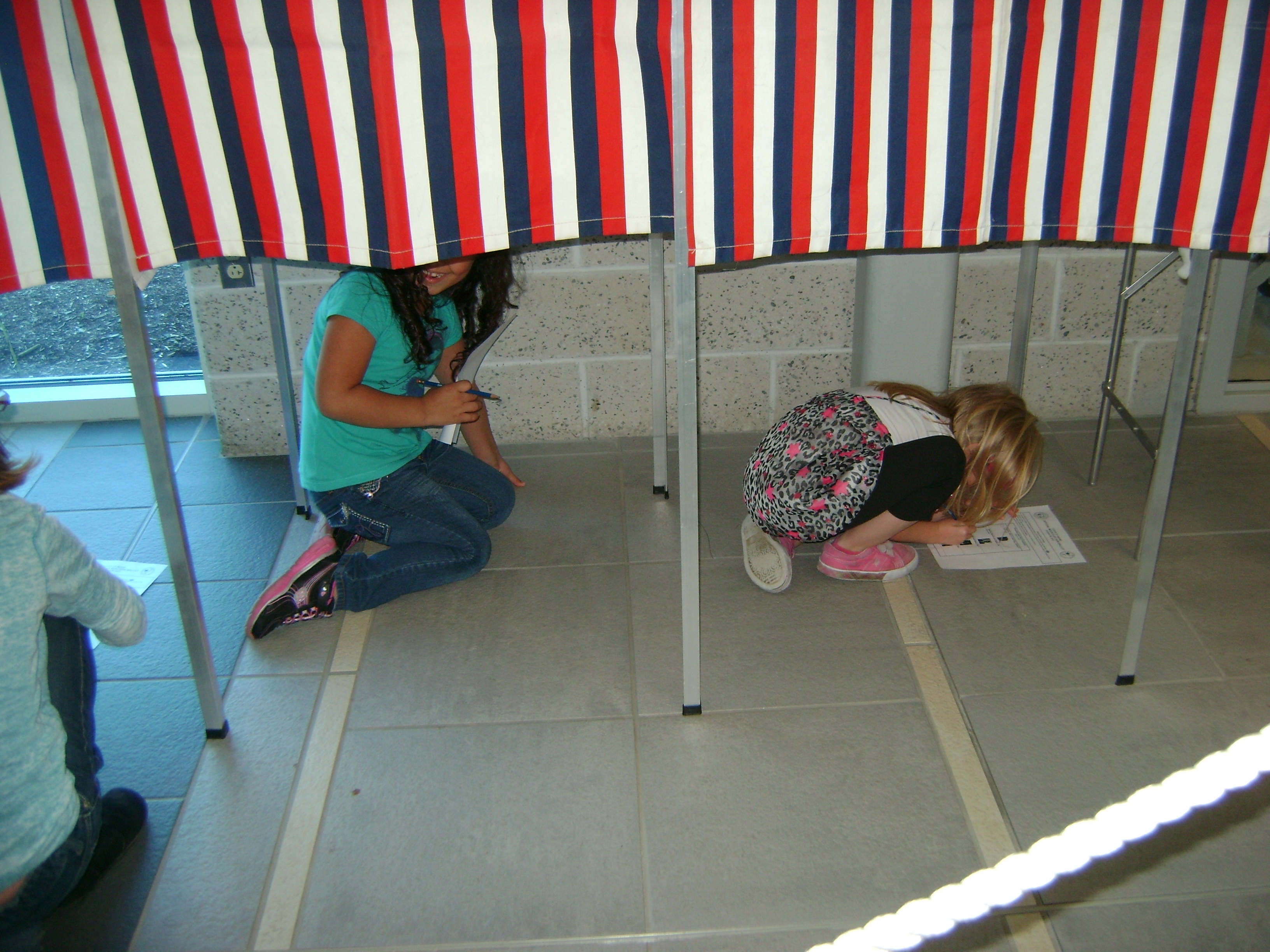 Photo of Ellsworth ES and MS Mock Election
