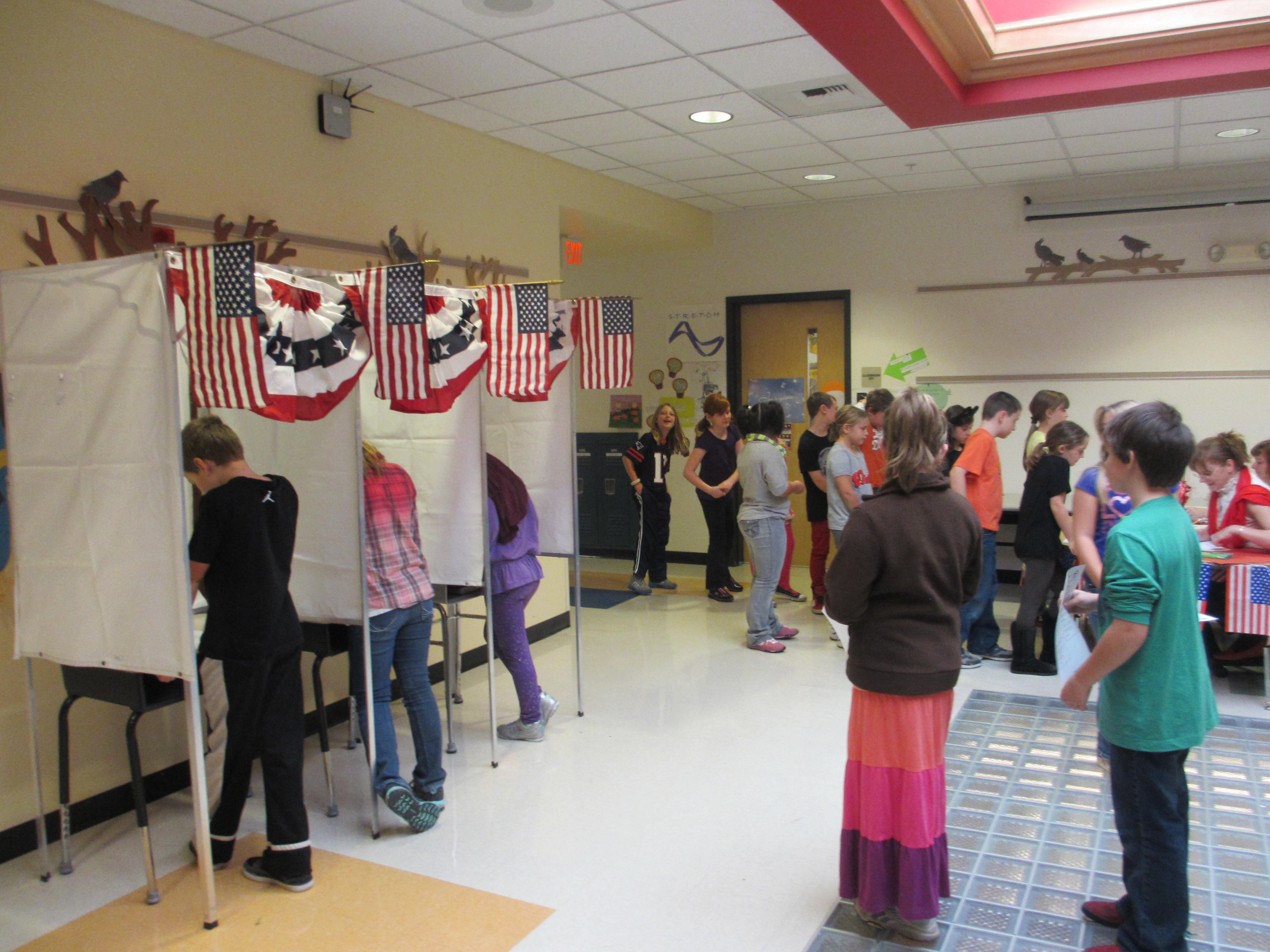 Photo of Wells ES Mock Election