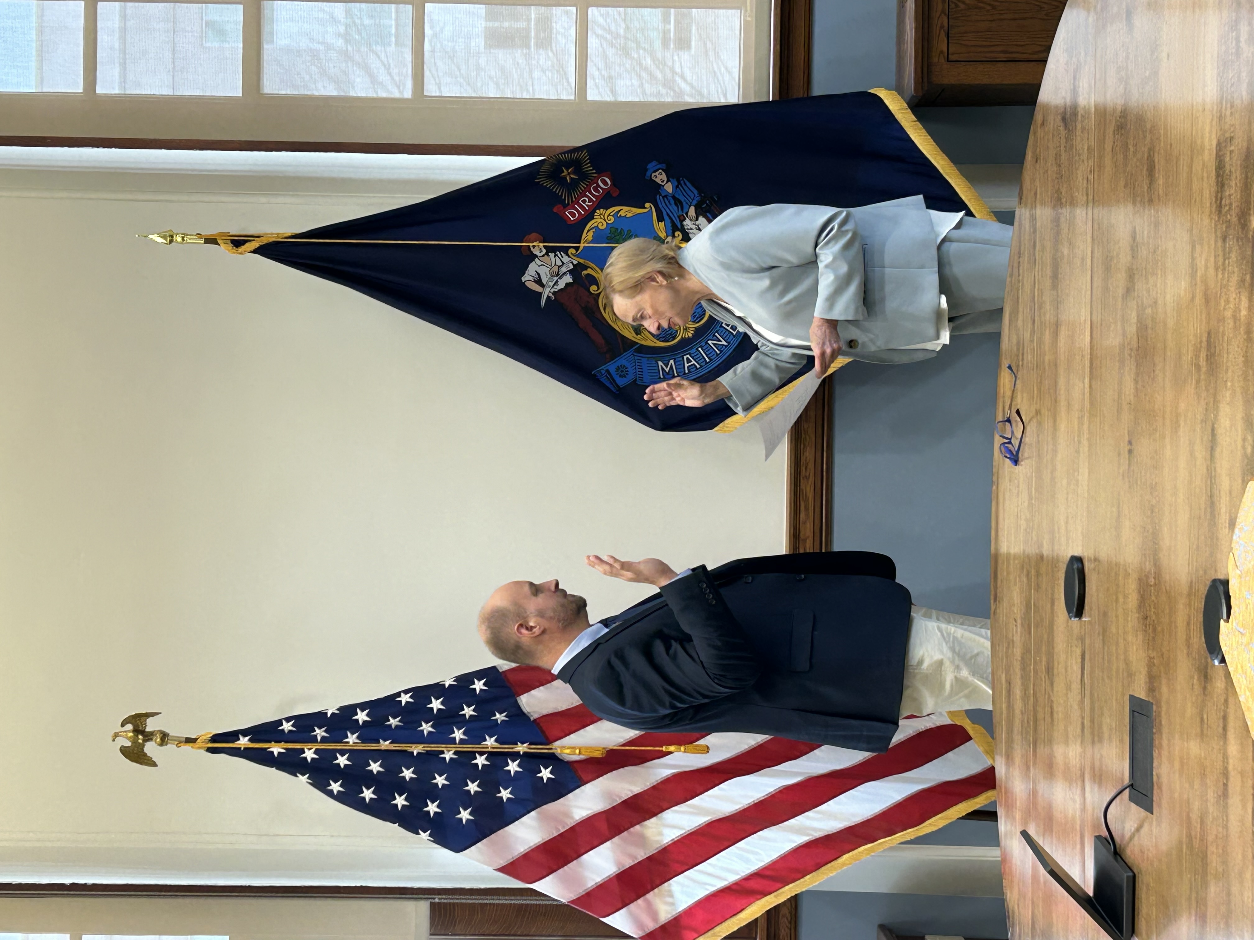 Governor Mills Swears in Carl Wilson