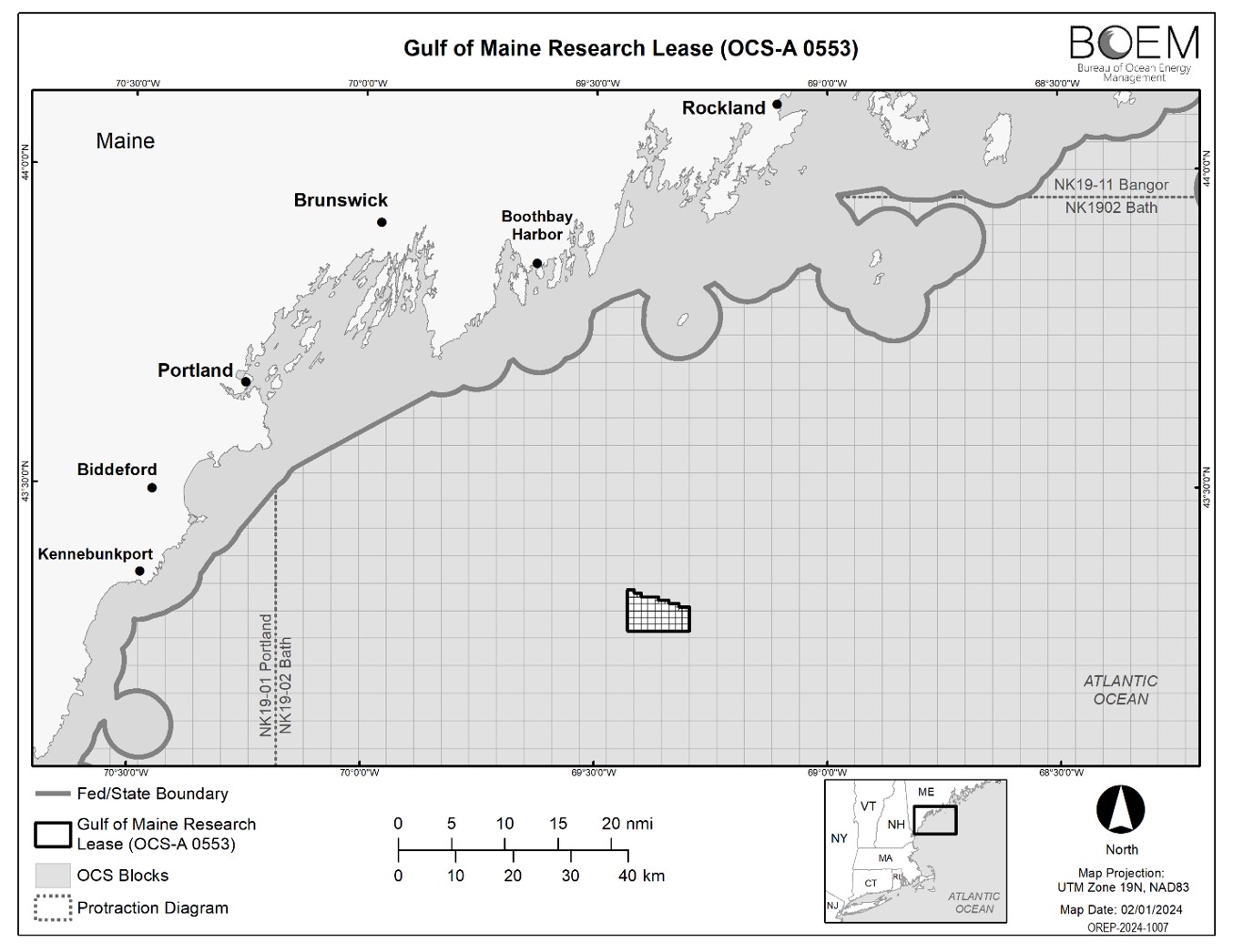Maine Research Lease Area