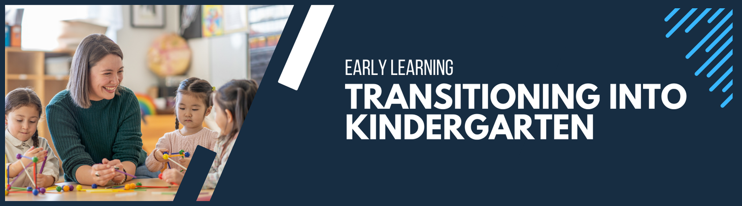 Transitioning into Kindergarten Modules Banner