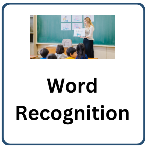 Image of Word Recognition button