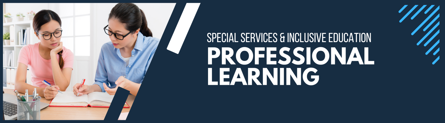 Professional Learning Banner