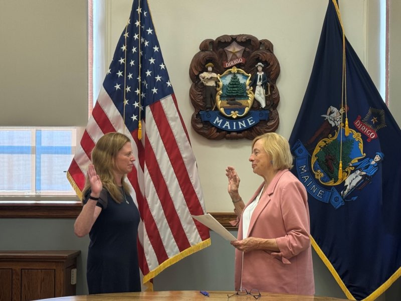 Governor Mills swears in Dr. Alice Briones as Maine's Chief Medical Examiner