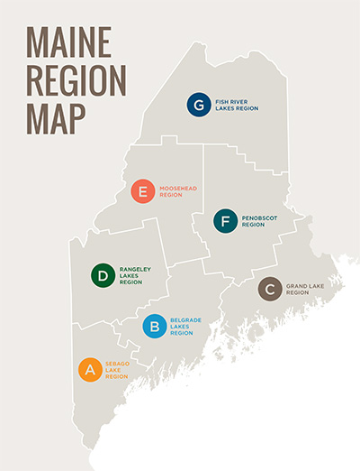 Massachusetts and Maine – Fishing Charts
