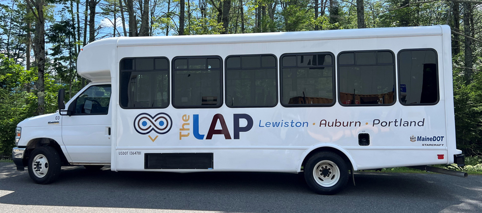 Lewiston Auburn Portland or LAP Bus